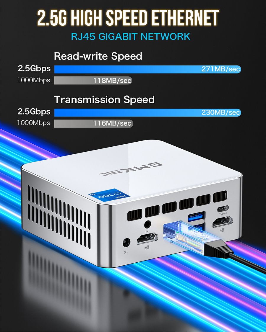 1014-GMKtec Intel 12th Core i5 12450H Mini PC--NucBox M3
