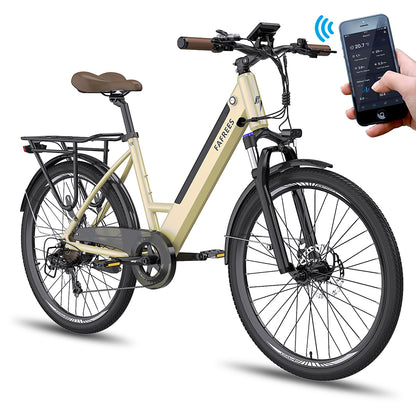 307-Fafrees F26 Pro City E-bike mit APP-Steuerung